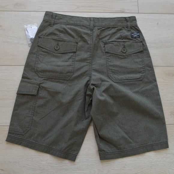 VANS GOODSMAN BERMUDA SHORTS CARGO GREEN MEN SIZE - Picture 4 of 5